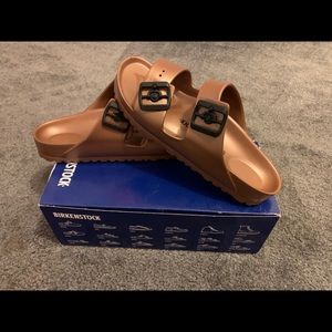 Copper Birkenstock's